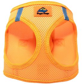 American River Solid Ultra Choke Free Dog Harness (Option: Hunter OrangeLarge)