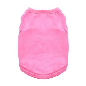 Cotton Dog Tank (Option: Carnation PinkX-Small)