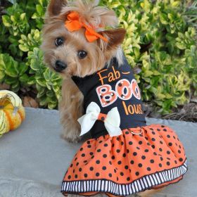 Halloween Dog Harness Dress (Option: FablousMedium)