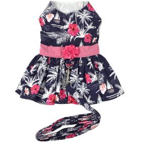 Moonlight Sails Dog Dress with Matching Leash (Option: X-Small)