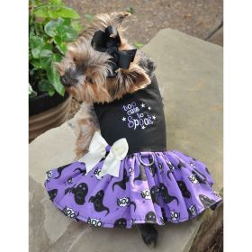 Halloween Dog Harness Dress (Option: FablousSmall)