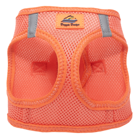 American River Solid Ultra Choke Free Dog Harness (Option: CoralSmall)